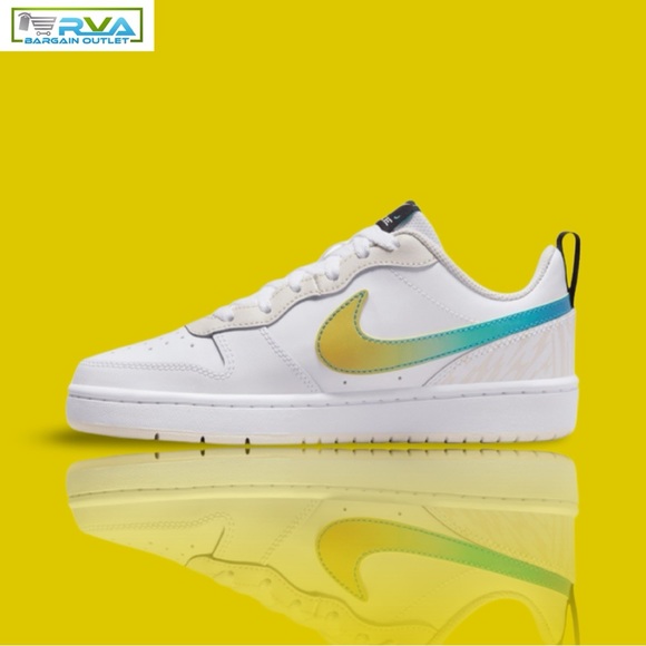 Nike Court Borough Low 2 SE GCEL - Picture 2 of 5